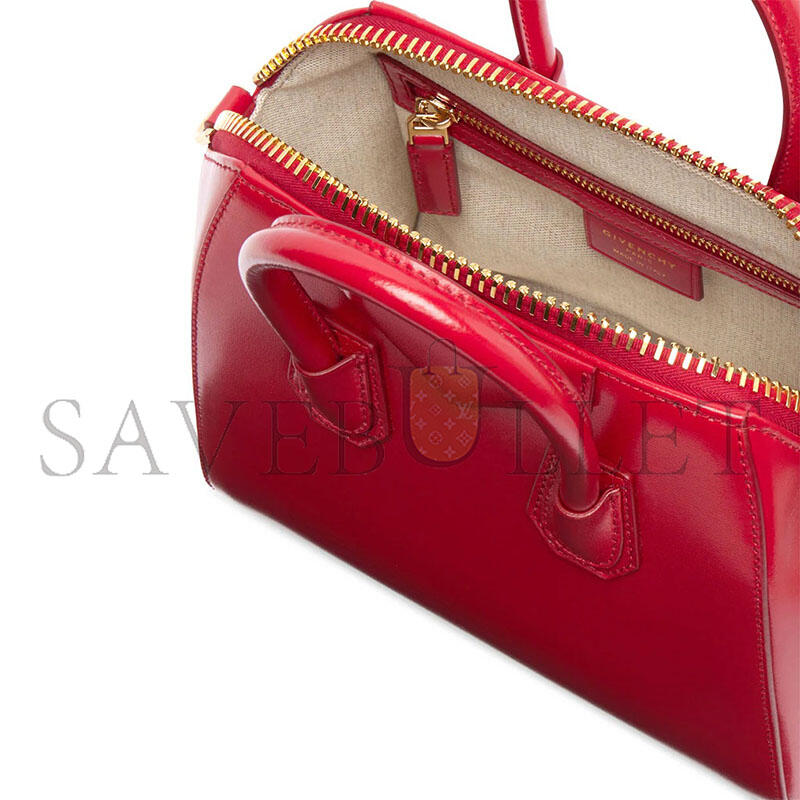 GIVENCHY ANTIGONA MINI LEATHER TOTE BAG (26*19*12.5cm)